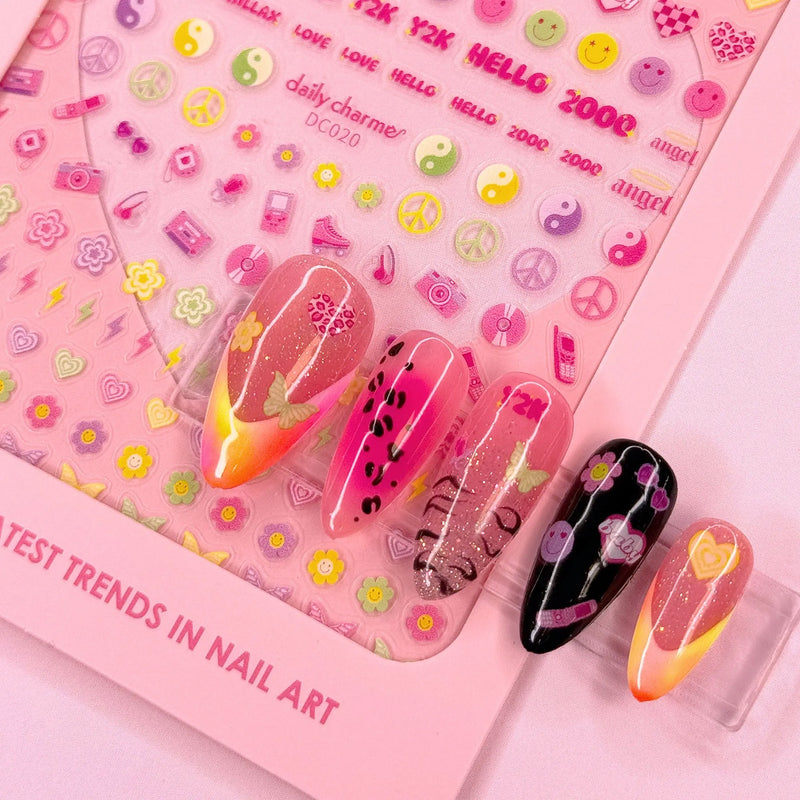 Daily Charme Chic Nail Art Sticker Y2K Forever