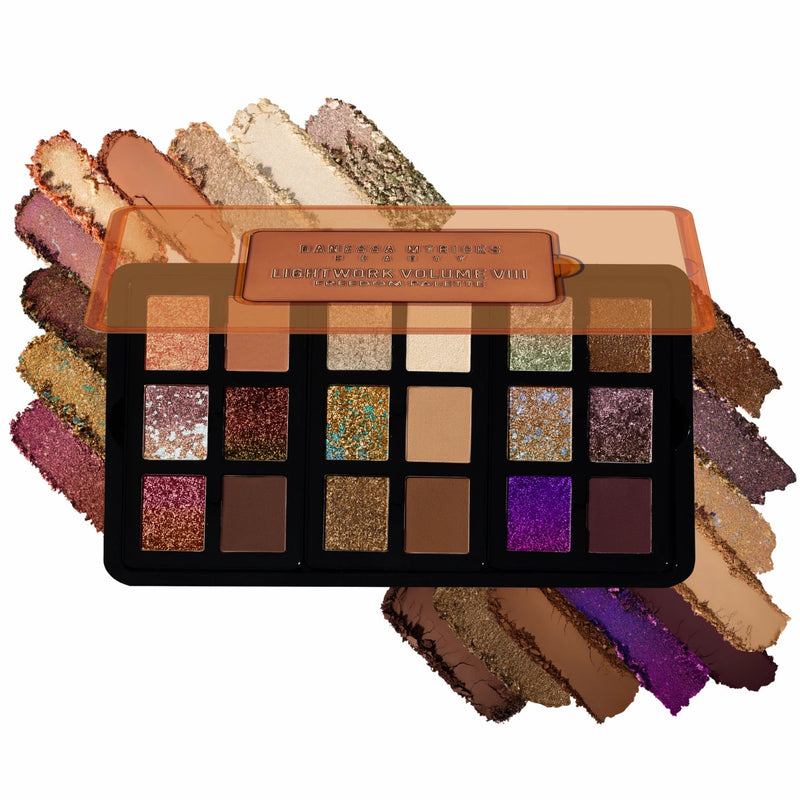 Danessa Myricks Beauty Lightwork Palette VIII Freedom Palette, oogschaduwpalette met 18 tinten
