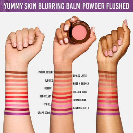 Danessa Myricks Beauty Yummy Skin Blurring Balm Powder Flushed Red Velvet