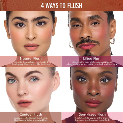Danessa Myricks Beauty Yummy Skin Blurring Balm Powder Flushed Red Velvet