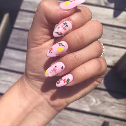 Deco Beauty Nail Art Stickers Pink Pony