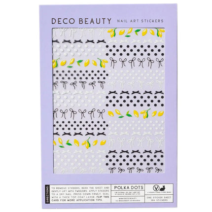 Deco Beauty Nail Art Stickers Polka Dots