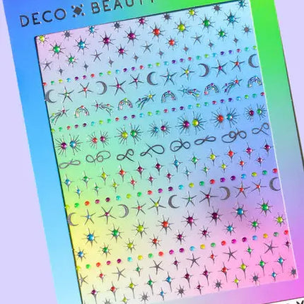 Deco Beauty Nail Art Stickers Sparkle
