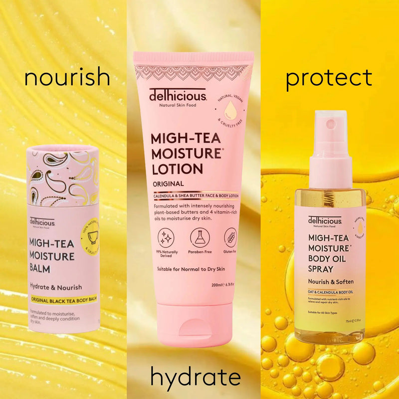 Delhicious Migh-Tea Moisture Face & Body Daily Lotion