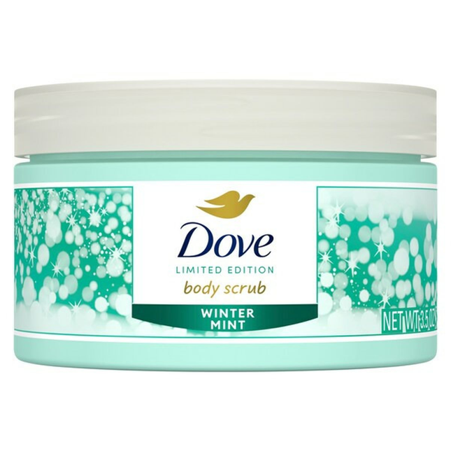 Dove Body Scrub Winter Mint
