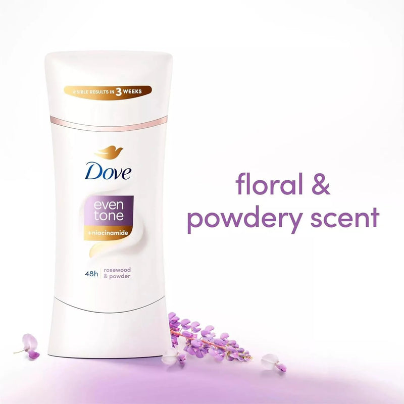 Dove Even Tone Antiperspirant Deodorant Rosewood & Powder