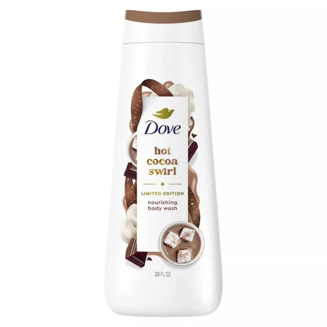 Dove Holiday Treat Body Wash Hot Cocoa Swirl