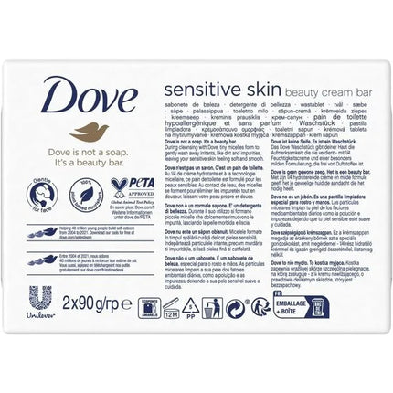 Dove Sensitive Beauty Cream Bar 4-Pack