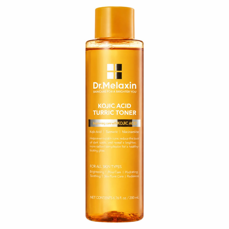 Dr. Melaxin Kojic Acid Turmeric Toner, toner voor een egale en stralende huid