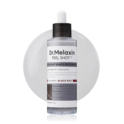 Dr.Melaxin Peel Shot Exfoliant Black Rice Ampoule