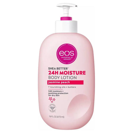 EOS Shea Better 24H Moisture Body Lotion Jasmine Peach
