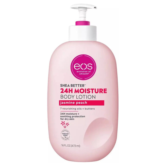 EOS Shea Better 24H Moisture Body Lotion Jasmine Peach