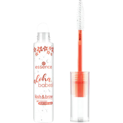 Esence Aloha, holky! Řasenka & Brow Gel Mascara 01 Ready, sun-set, go!