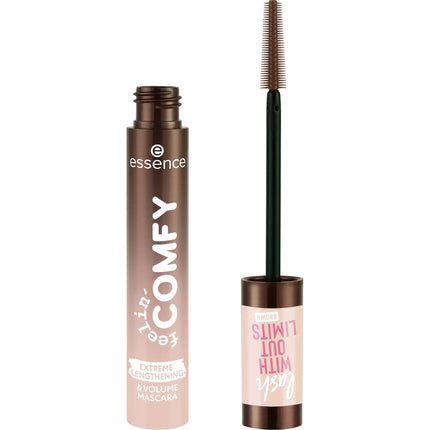 Essence Feelin' Comfy Lash Without Limits Brown Extreme Lengthening & Volume Mascara Lash Cocoon