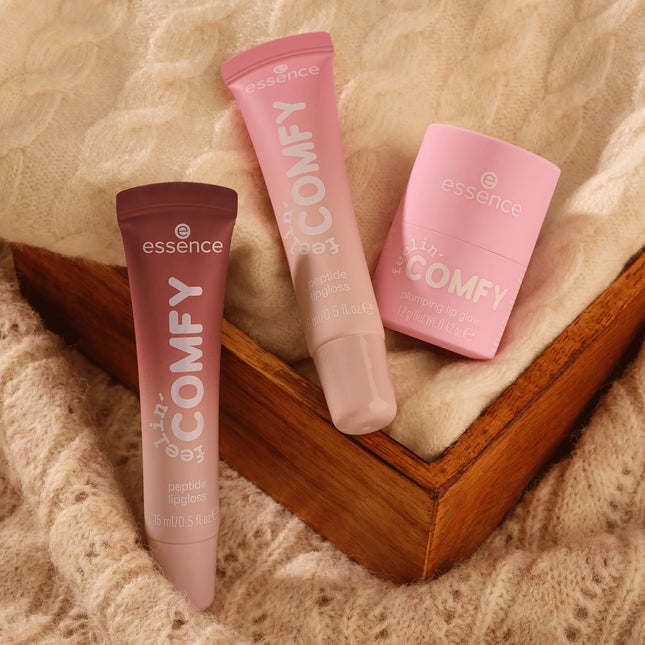 Essence Feelin' Comfy Peptide Lipgloss 02 Cinnamon Cuddles