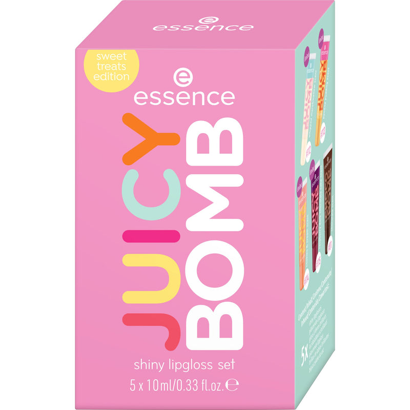 Essence Juicy Bomb Shiny Lipgloss Set Sweet Treats Edition 04