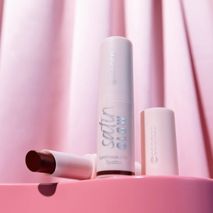Essence Satin Glow Luminous Shine Lipstick 06 Deja-brew