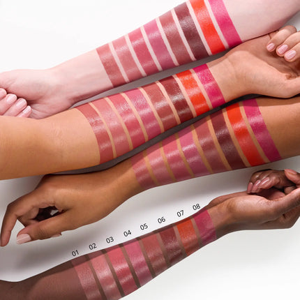 Essence Satin Glow Luminous Shine Lipstick 08 Fuchsionista