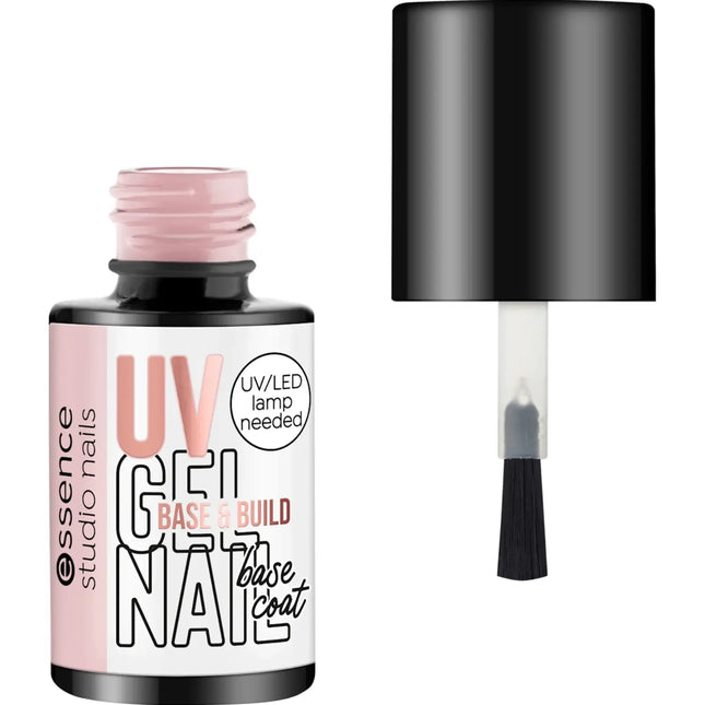 Essence Studio Nails UV GEL Nail Base & Build Base Coat 01 Make-Up Rosé