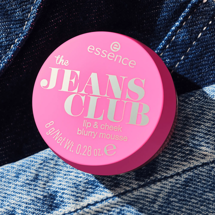 Essence The Jeans Club Lip & Cheek Blurry Mousse 01 Pink Dreams & Cool Jeans