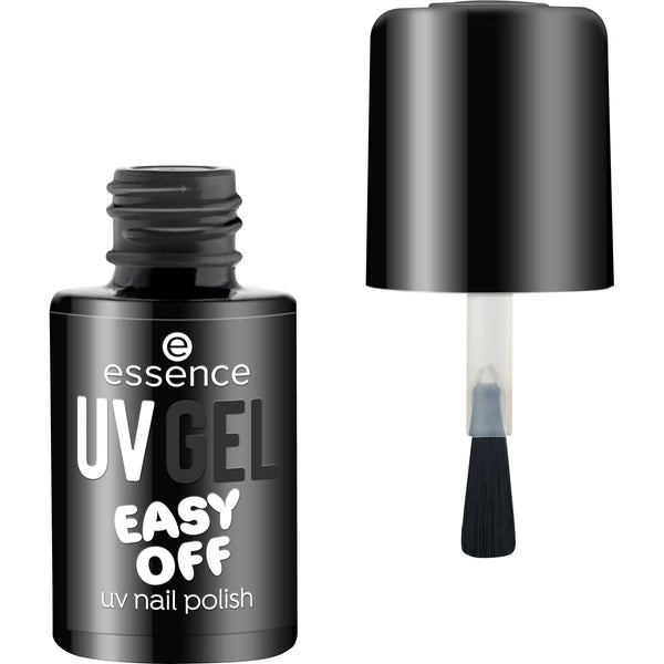 Essence UV Gel Easy Off UV Nail Polish 16 Back To Black