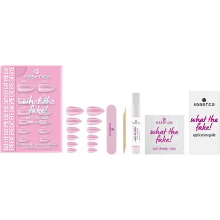 Essence What The Fake! Press-on Nails Manicure Set 02 Cat Eye