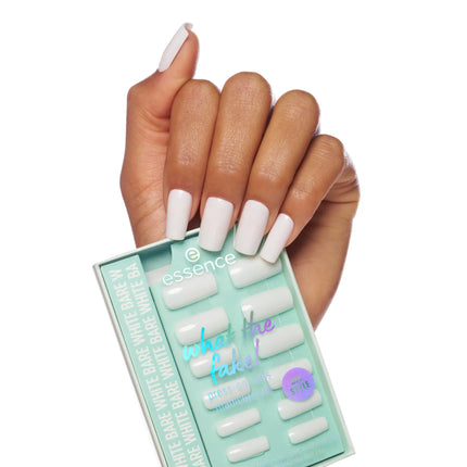 Essence What The Fake! Press-on Nails Manicure Set 04 Bare White