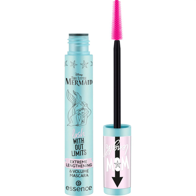 Essence X Disney The Little Mermaid Lash Without Limits Extreme Lengthening & Volume Mascara I Sea You