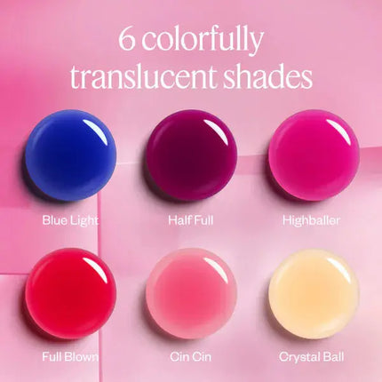 Essie Glass Nails Collection 5 Half Full