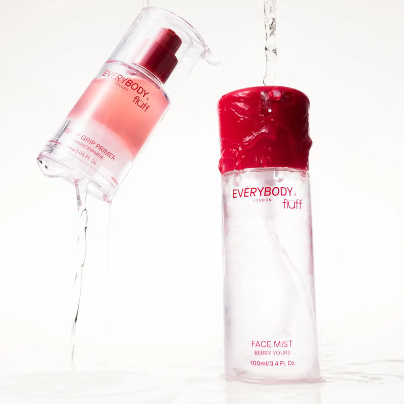 Everybody London X Fluff Berry Grip Primer with Niacinamide