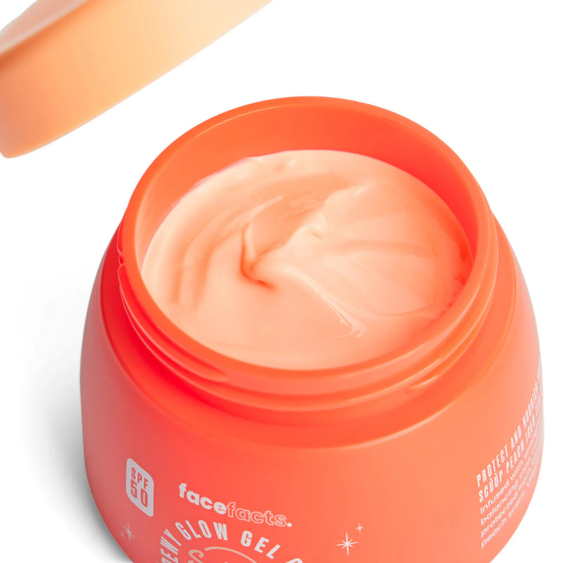 Face Facts Scuup Peach Iced Tea SPF50 Jello Glow Cream