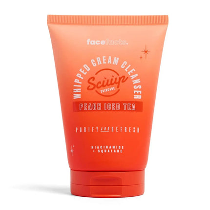 Face Facts Scuup Peach Iced Tea Whipped Cream Cleanser