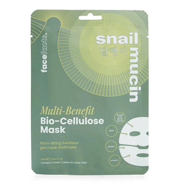 Face Facts Snail Mucin Multi-Benefit Biocellulose Masque