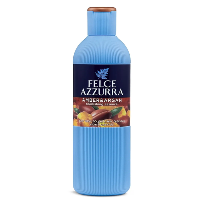 Felce Azzurra Shower Gel Amber & Argan 650 ml.