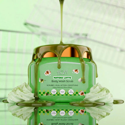 Fluff Body Scrub Matcha Latte