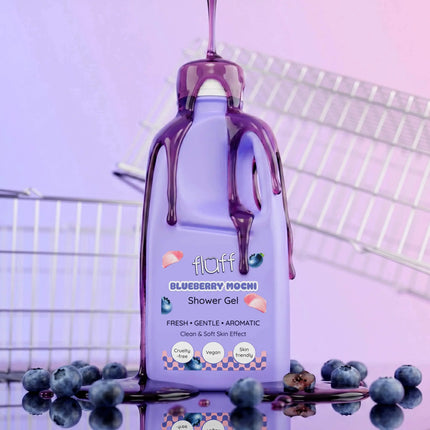 Fluff Shower Gel Blueberry Mochi