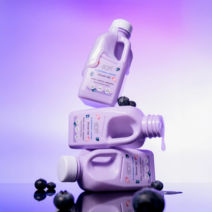 Fluff Shower Gel Blueberry Mochi