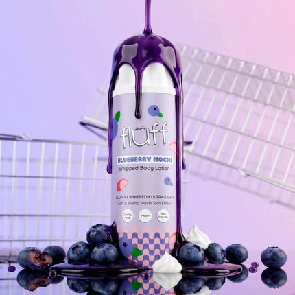 Fluff Whipped Body Lotion Blueberry Mochi