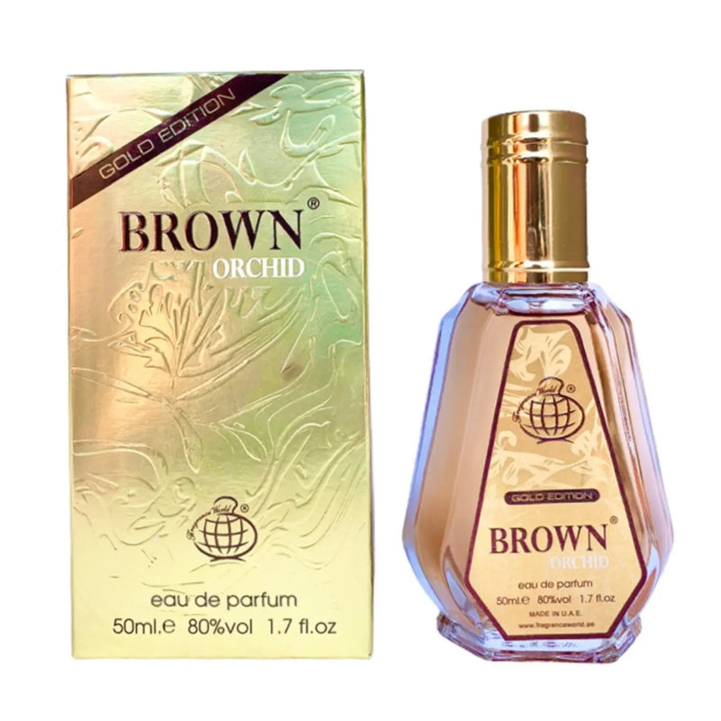 Fragrance World Brown Orchid Gold Eau De Parfum 50 ml.