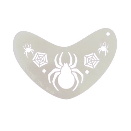 Fusion Body Art Boomerang Face Paint Stencil By Art Factory Spider Crown