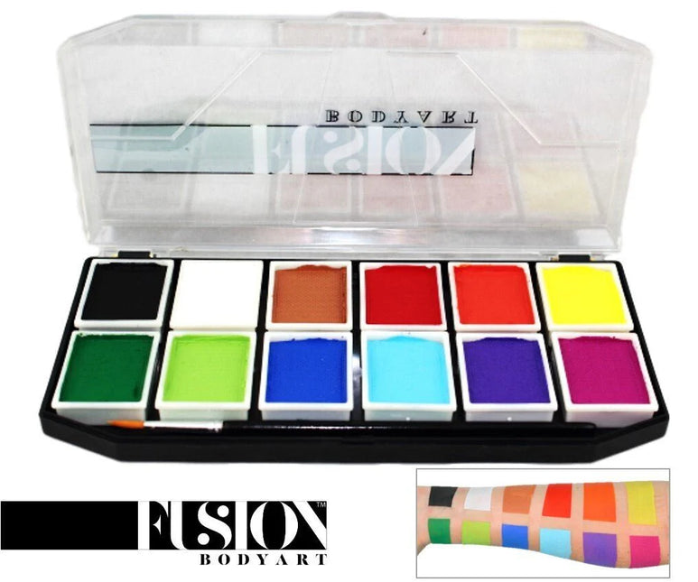 Fusion Body Art Face Painting Sampler Palette