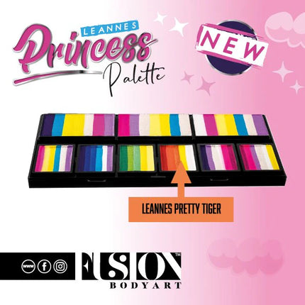 Fusion Body Art Leanne's Princess Petal Palette