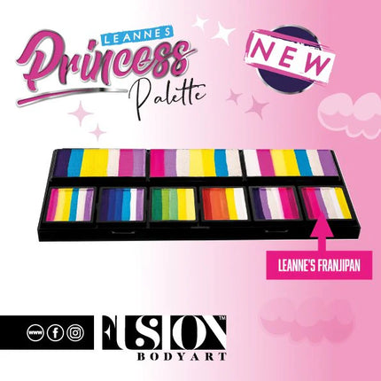 Fusion Body Art Leanne's Princess Petal Palette