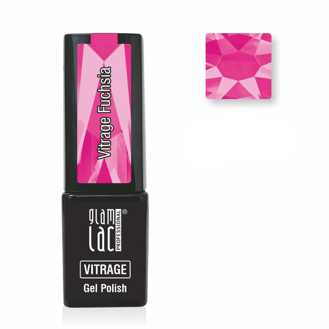 Glamlac Gel Polish Vitrage Fuchsia