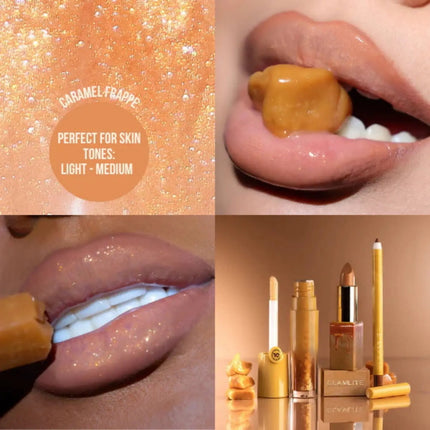 Glamlite Coffee Lip Kit Caramel Frappe