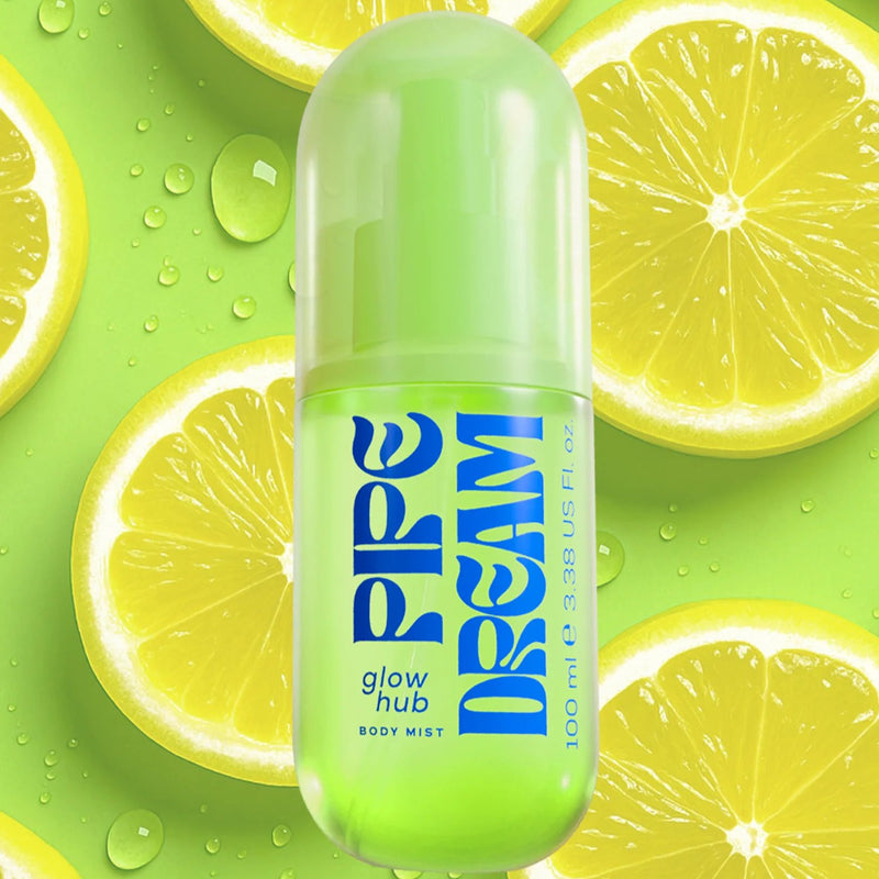 Glow Hub Body Mist Pipe Dream, verfrissende hair & body mist met citrus en bosgeur