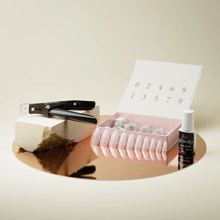 Glowdip Fake Tips Set Hele Tips