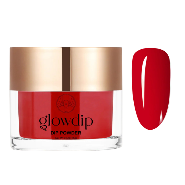 Glowdip Rose Red Dipping Powder
