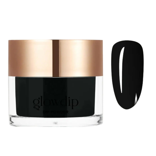 Glowdip Sapphire Black Dipping Powder