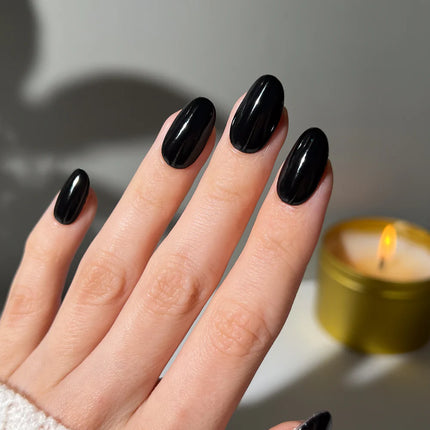 Glowdip Sapphire Black Dipping Powder